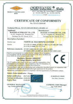 VMC CE CERTIFICATE