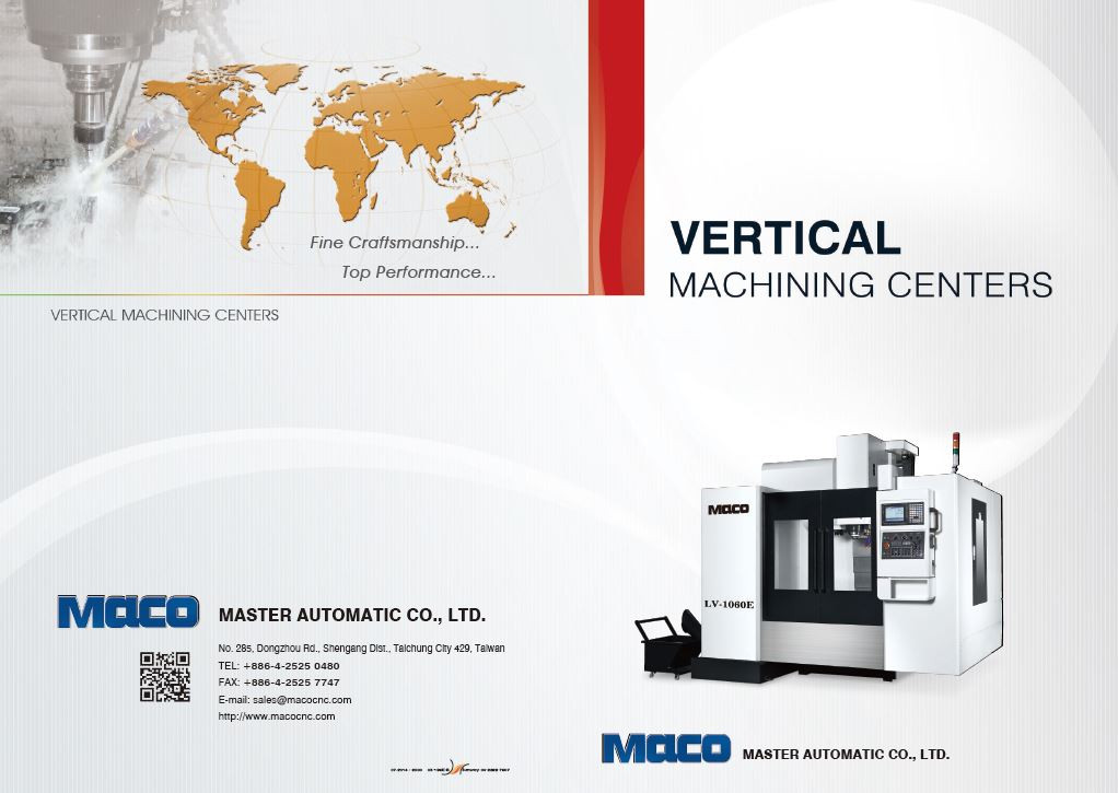 MACO Vertical Milling Machine Catalogue 
